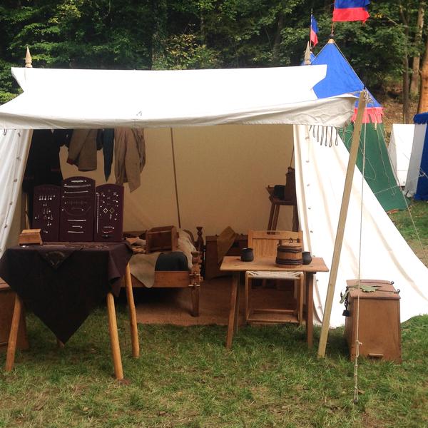 Birkaposamente Marktstand